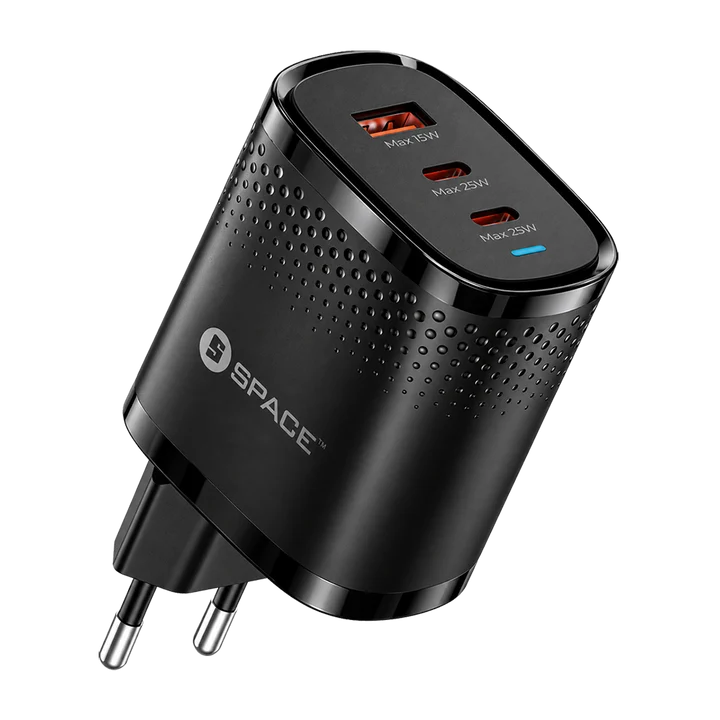 65W PD SuperCharge Wall Charger (Black Series)