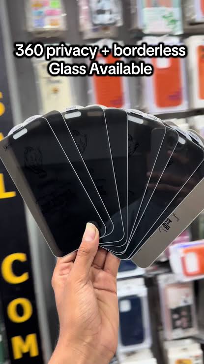 360° Privacy Glass Screen Protector