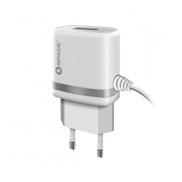 Space Type-C USB Cable Wall Charger