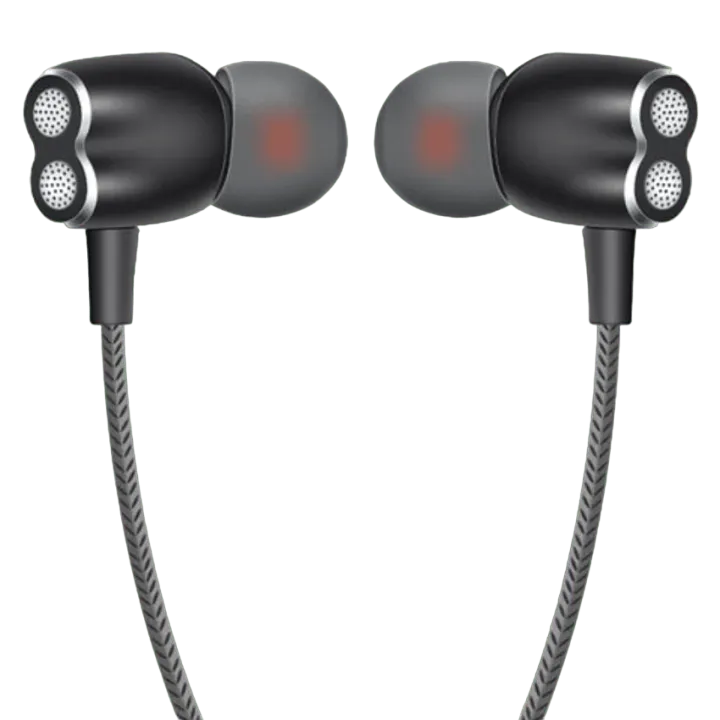 Space VT-535 Vibrate Dual Speaker Earphones